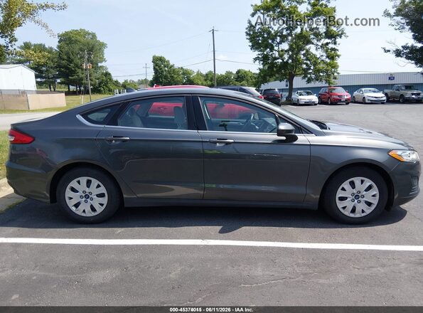 3FA6P0G79LR236231 2020 FORD FUSION Gray Instrument cluster view