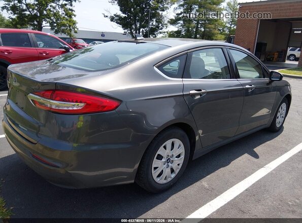 3FA6P0G79LR236231 2020 FORD FUSION Gray Rear right