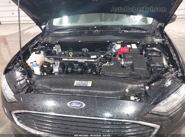 3FA6P0G79LR264725 2020 FORD FUSION Black Front interior view