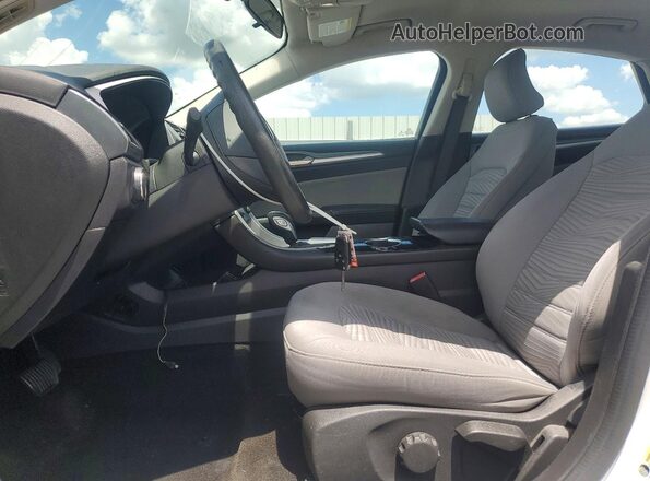 3FA6P0G7XGR211456 2016 FORD FUSION White Вид салону спереду