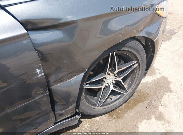 3FA6P0G7XJR195900 2018 FORD FUSION Gray Вид спереду