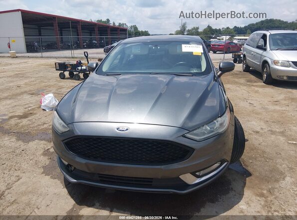 3FA6P0G7XJR195900 2018 FORD FUSION Gray Вид щитка приладів
