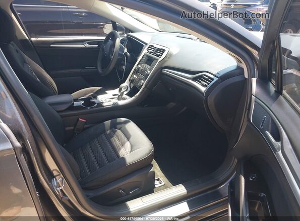 3FA6P0H70GR138547 2016 FORD FUSION Gray წინა სალონის ხედი