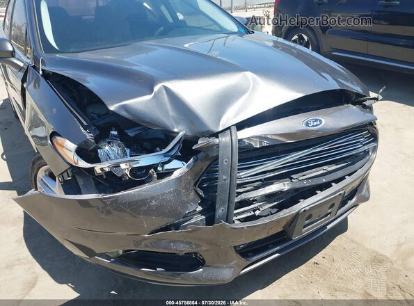 3FA6P0H70GR138547 2016 FORD FUSION Gray წინა ხედი