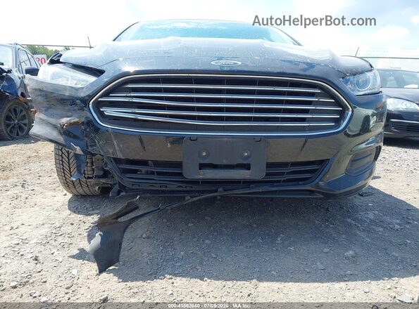 3FA6P0H70GR201758 2016 FORD FUSION Black წინა ხედი