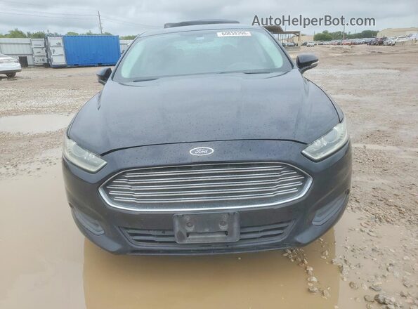 3FA6P0H70GR314562 2016 FORD FUSION Black Vista frontal