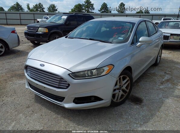 3FA6P0H70GR345794 2016 FORD FUSION Silver Передня ліва чверть