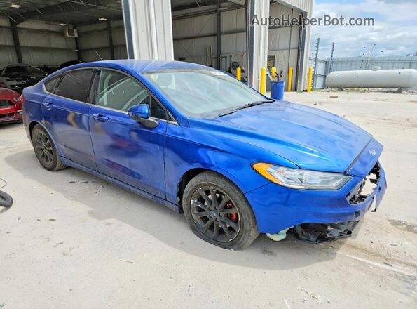 3FA6P0H70HR108711 2017 FORD FUSION Blue წინა მარჯვენა