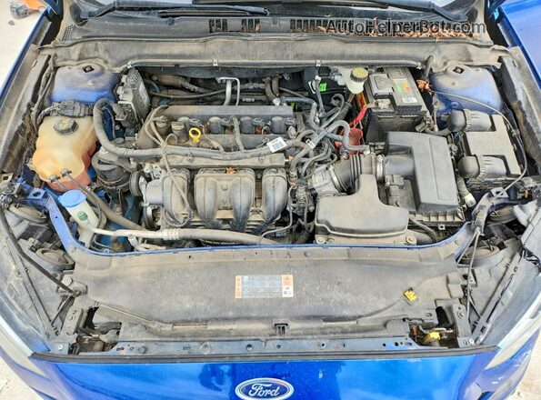 3FA6P0H70HR108711 2017 FORD FUSION Blue უკანა სალონის ხედი