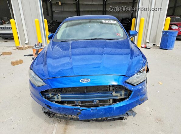 3FA6P0H70HR108711 2017 FORD FUSION Blue წინა ხედი