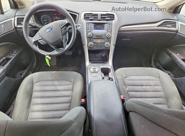 3FA6P0H70HR108711 2017 FORD FUSION Blue წინა პანელის ხედი