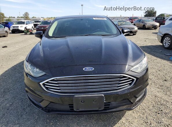 3FA6P0H70HR110751 2017 FORD FUSION Black Դիմացի տեսք