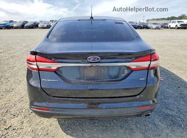 3FA6P0H70HR110751 2017 FORD FUSION Black Հետևի տեսք