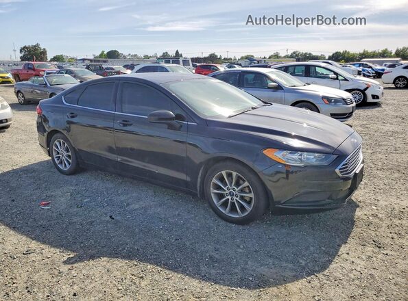 3FA6P0H70HR110751 2017 FORD FUSION Black Առջևի աջ