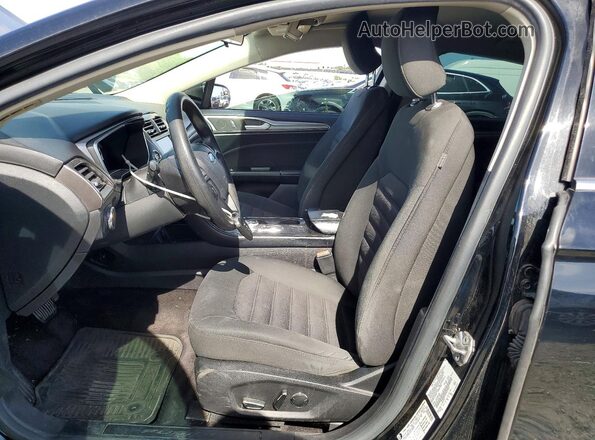 3FA6P0H70HR110751 2017 FORD FUSION Black Սալոնի դիմացի տեսք