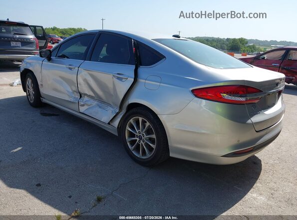 3FA6P0H70HR227892 2017 FORD FUSION Silver Հետևի ձախ