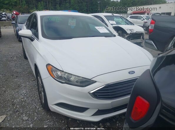 3FA6P0H70HR351516 2017 FORD FUSION White Вид щитка приладів