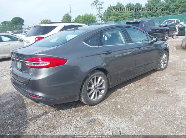 3FA6P0H70HR370292 2017 FORD FUSION Gray Tył prawy