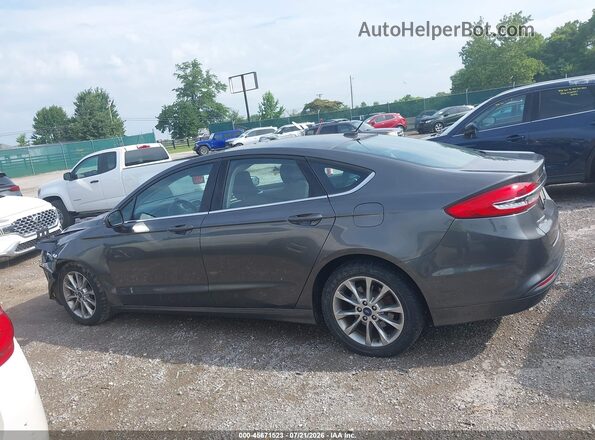 3FA6P0H70HR370292 2017 FORD FUSION Gray Widok wnętrza 360 stopni