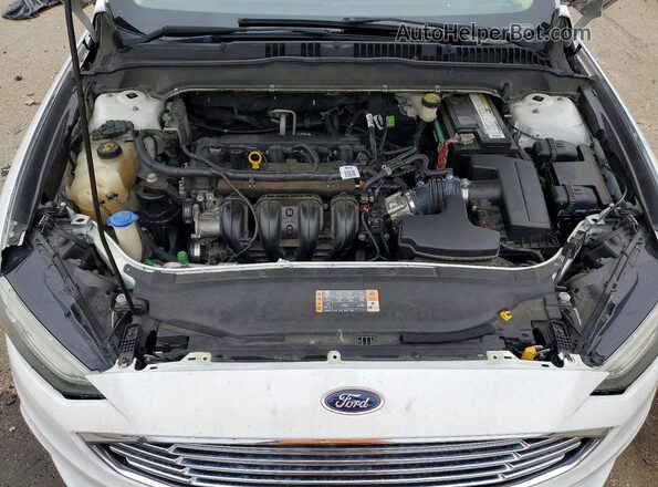 3FA6P0H70HR392809 2017 FORD FUSION White Սալոնի հետևի տեսք