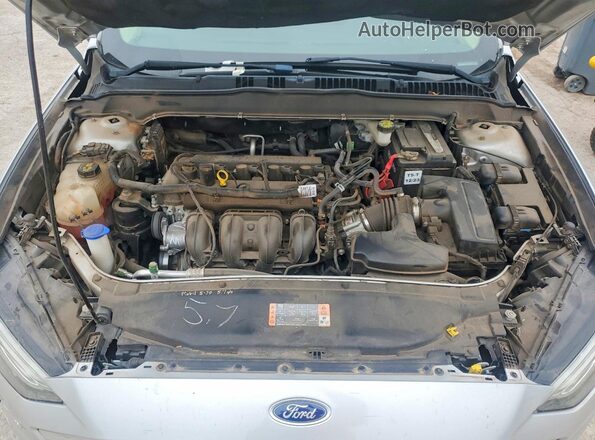 3FA6P0H70JR136028 2018 FORD FUSION Silver Widok wnętrza z tyłu