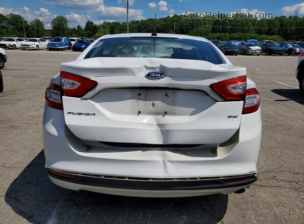 3FA6P0H71GR125869 2016 FORD FUSION White Widok z tyłu
