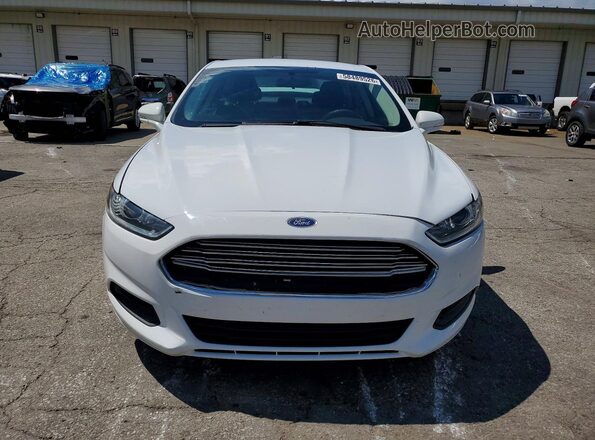 3FA6P0H71GR125869 2016 FORD FUSION White Widok z przodu