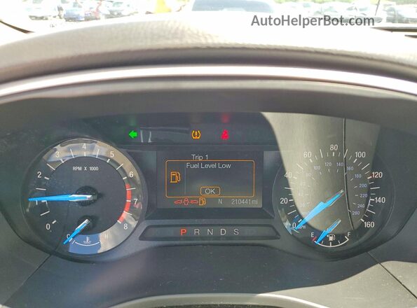 3FA6P0H71GR125869 2016 FORD FUSION White Widok zestawu wskaźników
