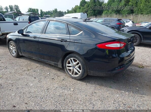 3FA6P0H71GR147774 2016 FORD FUSION Black Rear left