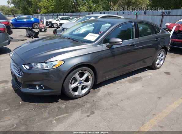 3FA6P0H71GR225261 2016 FORD FUSION Gray Przód lewy