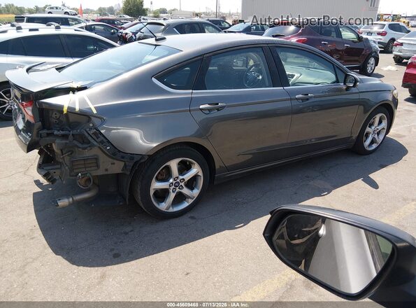 3FA6P0H71GR225261 2016 FORD FUSION Gray Tył prawy