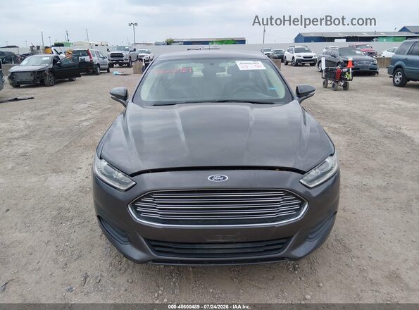 3FA6P0H71GR234865 2016 FORD FUSION Gray Vista frontal