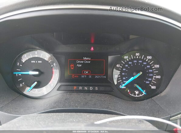 3FA6P0H71GR234865 2016 FORD FUSION Gray Vista de los asientos traseros