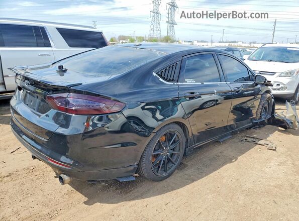 3FA6P0H71GR238396 2016 FORD FUSION Black Rear right