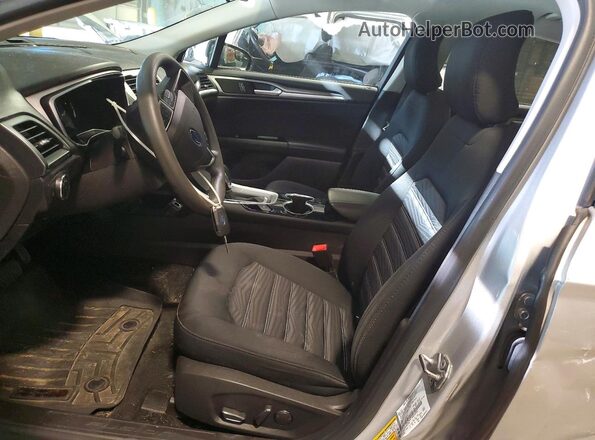 3FA6P0H71GR254744 2016 FORD FUSION Silver Vista interior delantera