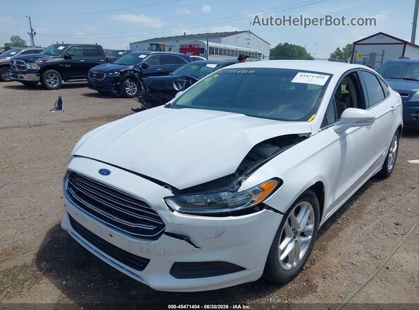 3FA6P0H71GR307751 2016 FORD FUSION White წინა მარცხენა ხედი სამი მეოთხედიდან