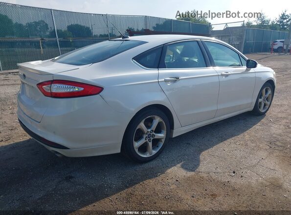 3FA6P0H71GR347442 2016 FORD FUSION Белый Задняя правая четверть