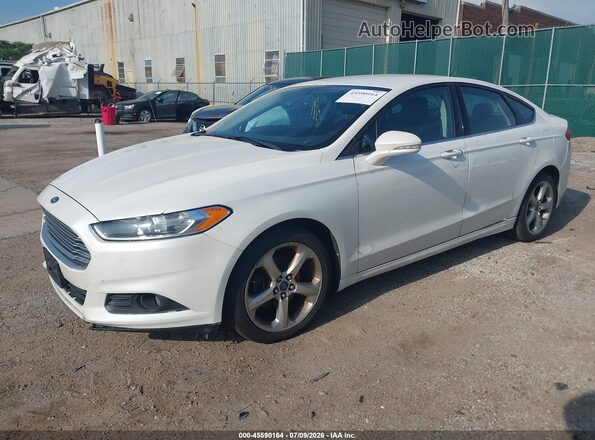 3FA6P0H71GR347442 2016 FORD FUSION Белый Передняя левая четверть