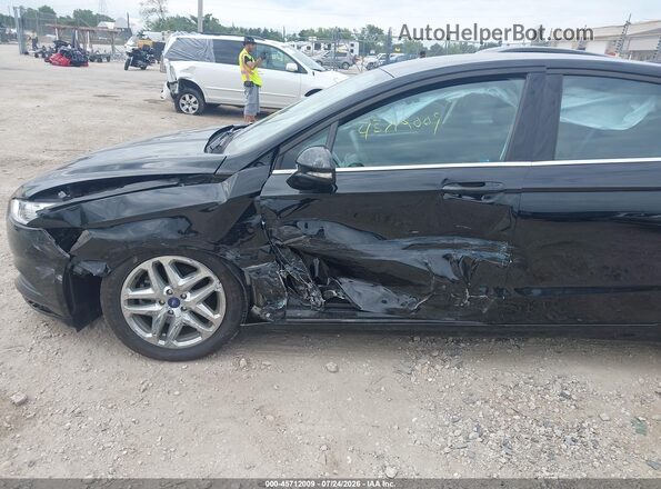 3FA6P0H71GR395796 2016 FORD FUSION Black წინა ხედი