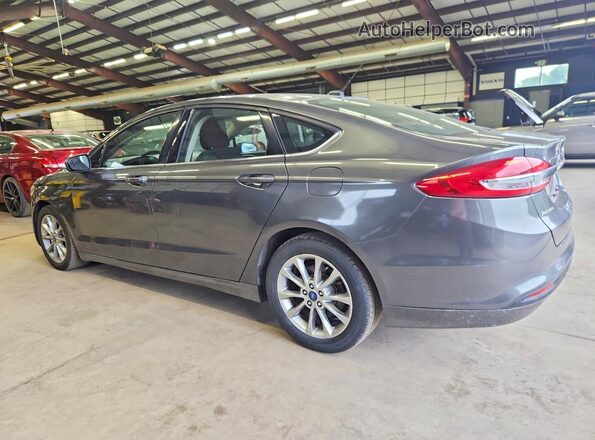 3FA6P0H71HR136632 2017 FORD FUSION Gray Rear left