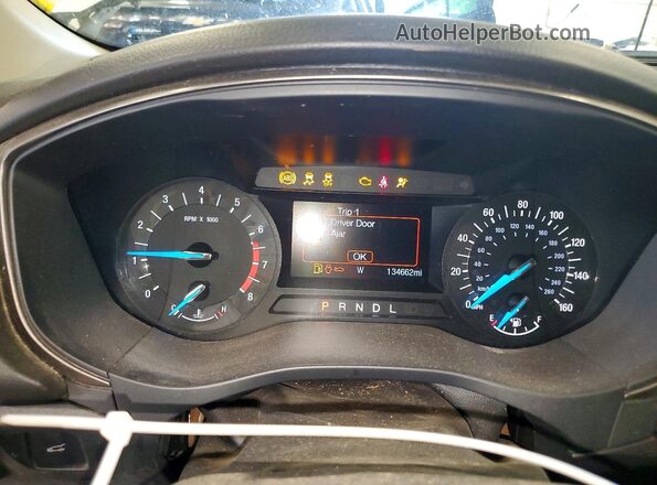 3FA6P0H71HR171641 2017 FORD FUSION Серебряный Вид щитка приборов