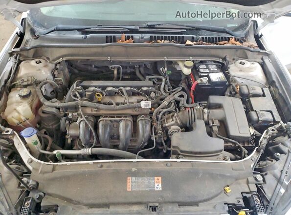 3FA6P0H71HR218943 2017 FORD FUSION Белый Вид задней части салона