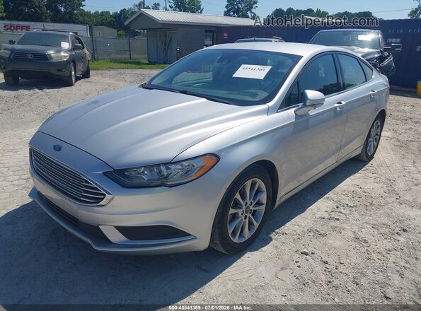 3FA6P0H71HR369927 2017 FORD FUSION Gray Front left
