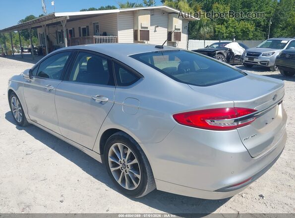 3FA6P0H71HR369927 2017 FORD FUSION Gray Rear left