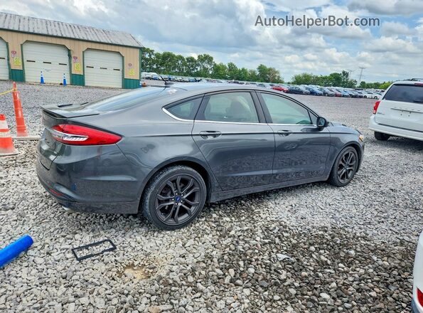 3FA6P0H71JR107685 2018 FORD FUSION Gray უკანა მარჯვენა
