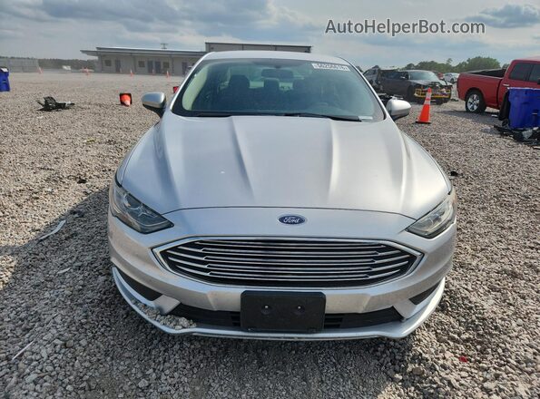 3FA6P0H71JR156739 2018 FORD FUSION Silver წინა ხედი