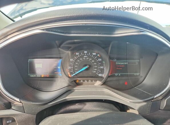 3FA6P0H71LR241213 2020 FORD FUSION Black Սարքավորումների վահանակի տեսք