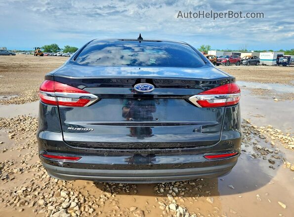 3FA6P0H71LR241213 2020 FORD FUSION Black Հետևի տեսք