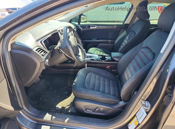 3FA6P0H72GR114654 2016 FORD FUSION Charcoal Vista interior delantera