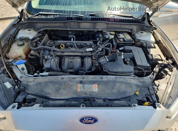 3FA6P0H72GR379316 2016 FORD FUSION Silver Սալոնի հետևի տեսք